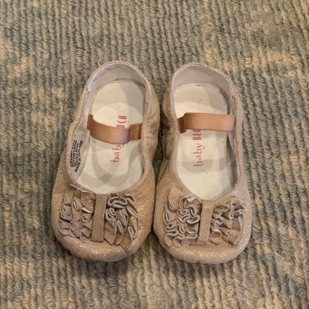 Baby Bloch Gold Shoes